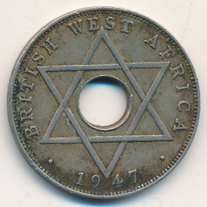 Британская Западная Африка, 1/2 пенни (1947 г.)