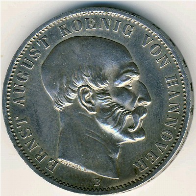 Ганновер, 1 талер (1848 г.)