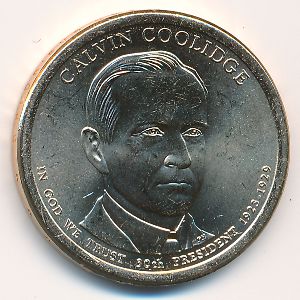 США, 1 доллар (2014 г.)
