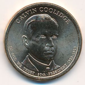 США, 1 доллар (2014 г.)