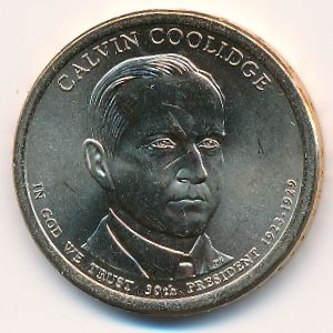 США, 1 доллар (2014 г.)