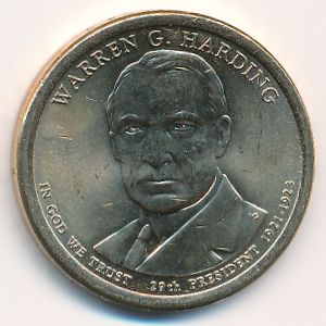 США, 1 доллар (2014 г.)