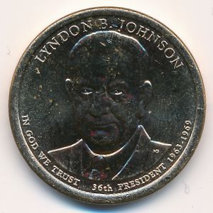 США, 1 доллар (2015 г.)