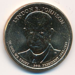 США, 1 доллар (2015 г.)