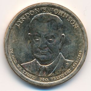 США, 1 доллар (2015 г.)