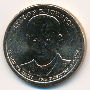 США, 1 доллар (2015 г.)