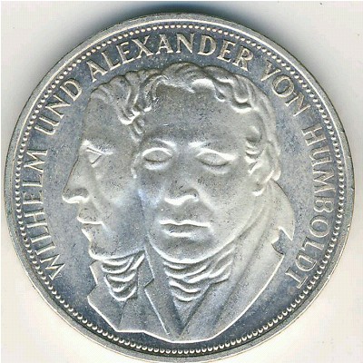 ФРГ, 5 марок (1967 г.)
