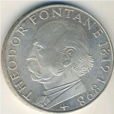 ФРГ, 5 марок (1969 г.)