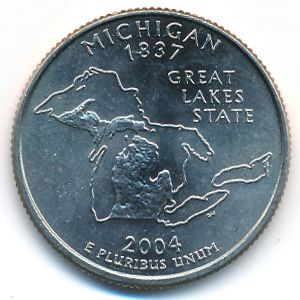 USA, Quarter dollar, 2004