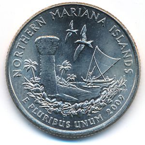 США, 1/4 доллара (2009 г.)