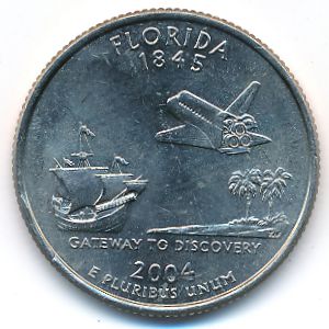 США, 1/4 доллара (2004 г.)