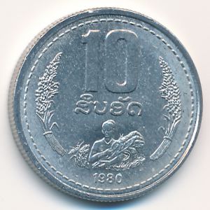 Laos, 10 att, 1980