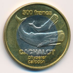 Острова Крозе., 500 франков (2011 г.)