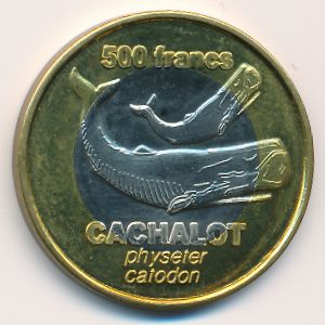 Crozet Islands., 500 francs, 2011