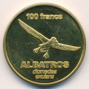 Острова Крозе., 100 франков (2011 г.)