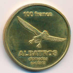 Crozet Islands., 100 francs, 2011