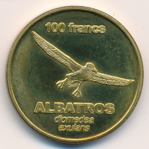 Французские Южные и Антарктические Территории., 100 франков (2011 г.)