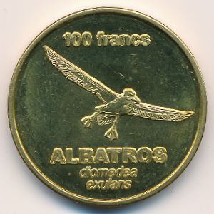 French Southern & Antarctic Territories., 100 francs, 2011