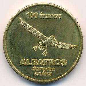 Остров Сен-Поль., 100 франков (2011 г.)