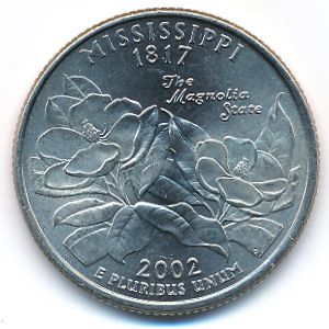 США, 1/4 доллара (2002 г.)