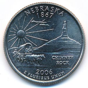 США, 1/4 доллара (2006 г.)