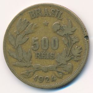 Бразилия, 500 рейс (1924 г.)