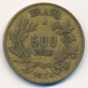 Бразилия, 500 рейс (1924 г.)