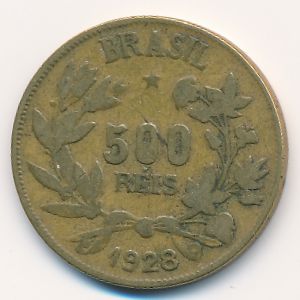 Бразилия, 500 рейс (1928 г.)