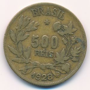 Бразилия, 500 рейс (1928 г.)