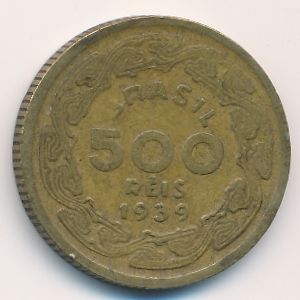 Бразилия, 500 рейс (1939 г.)