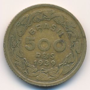 Бразилия, 500 рейс (1939 г.)