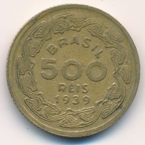 Бразилия, 500 рейс (1939 г.)