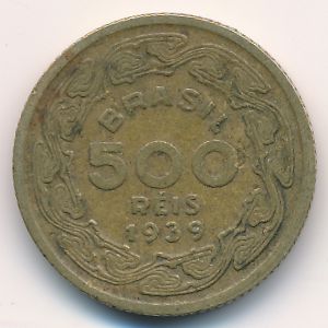 Бразилия, 500 рейс (1939 г.)
