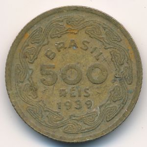 Бразилия, 500 рейс (1939 г.)