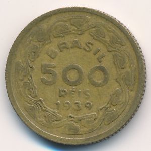 Бразилия, 500 рейс (1939 г.)