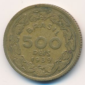 Бразилия, 500 рейс (1939 г.)