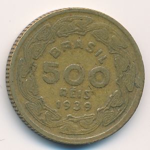Бразилия, 500 рейс (1939 г.)