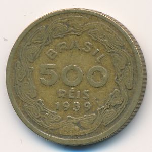 Бразилия, 500 рейс (1939 г.)