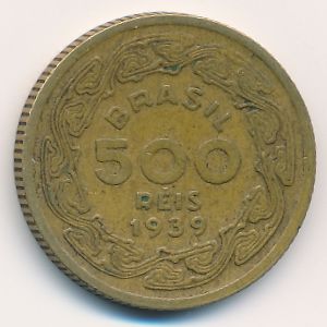 Бразилия, 500 рейс (1939 г.)