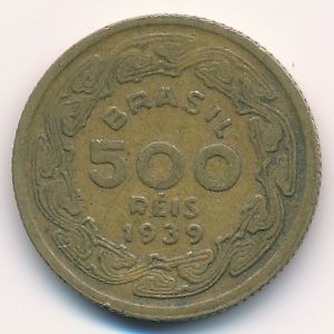 Бразилия, 500 рейс (1939 г.)
