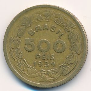 Бразилия, 500 рейс (1939 г.)