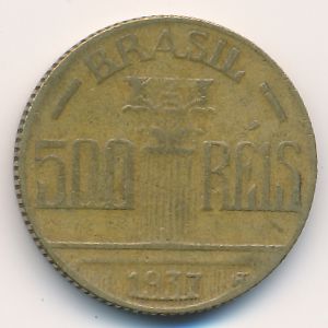 Бразилия, 500 рейс (1937 г.)