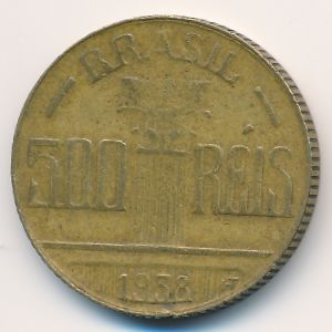 Бразилия, 500 рейс (1938 г.)