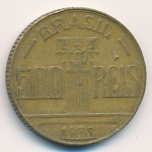 Бразилия, 500 рейс (1938 г.)