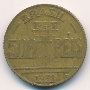 Бразилия, 500 рейс (1938 г.)