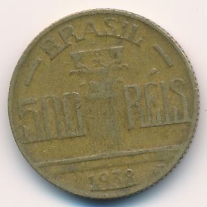 Бразилия, 500 рейс (1938 г.)
