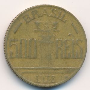 Бразилия, 500 рейс (1938 г.)