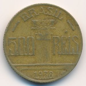 Бразилия, 500 рейс (1938 г.)