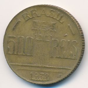 Бразилия, 500 рейс (1938 г.)