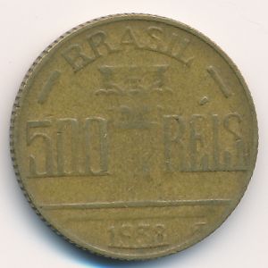 Бразилия, 500 рейс (1938 г.)